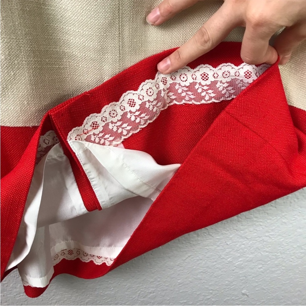 Kate Spade Cream and Red Midi Dress - Picture 3 of 7